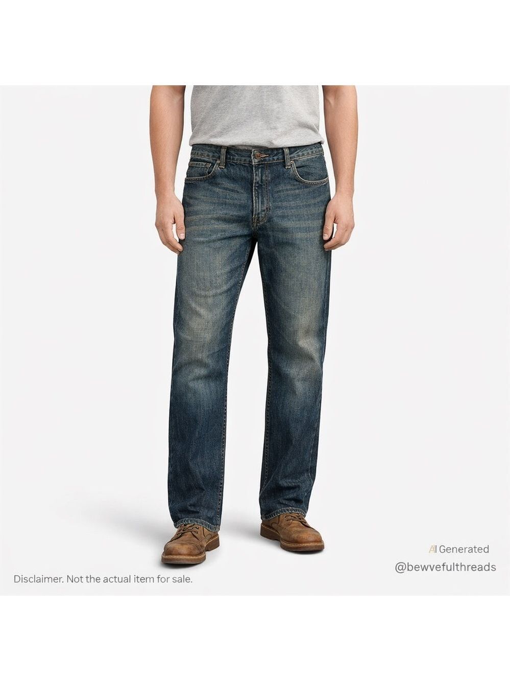 Levi’s Signature Relaxed Straight Jeans W36 L34 Tall Long Inseam